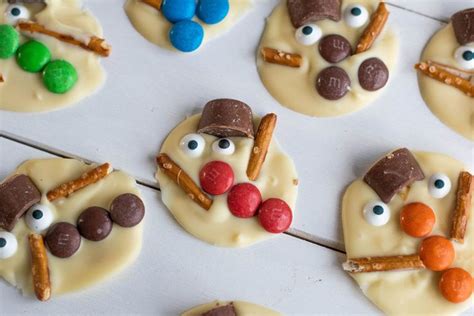 Diy Traktatie Voor Juffen En Meesters Gesmolten Sneeuwpop In Een