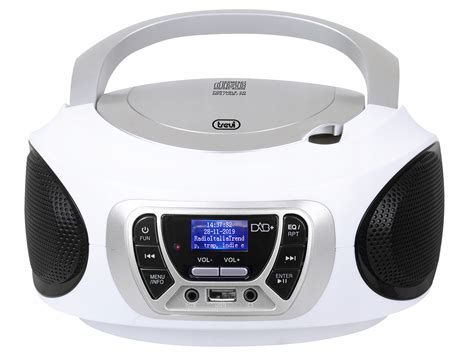 BOOMBOX ODTWARZACZ CD RADIO DAB USB MP3 AUX TREVI Sklep Opinie Cena