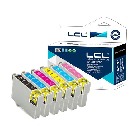 Lcl T0791 T0792 T0793 T0794 T0795 T0796 6 Pack Ink Cartridge