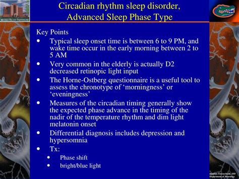 PPT - Circadian Rhythm Sleep Disorders PowerPoint Presentation, free download - ID:1406731