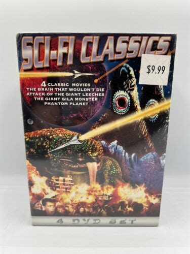 New Sealed Sci Fi Classics Dvd Box Set 4 Films Ebay