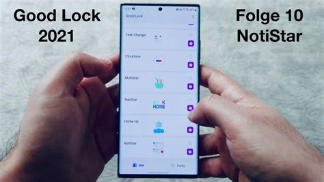 Good Lock 2021 Folge 10 NotiStar Android 11 One UI 3 1 Deutsch