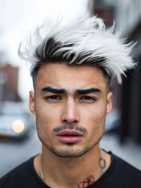 Exploring 33 Diverse White Hair Color for Men Ideas Across Silver and ...