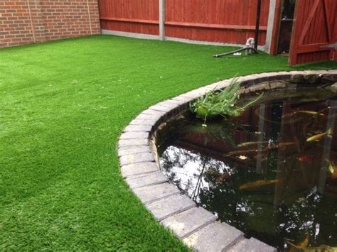 Get Inspired With This Pond Artificial Grass Combination Trulawn