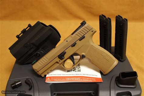 New Sig Sauer P322 22lr Pistol 4 Inch 20rd Coyote 322c Coy Tacpac