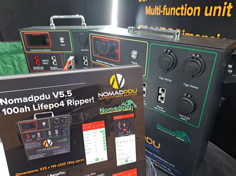 The V5.5 100ah Lifepo4... - Nomad PDU - Lithium Power
