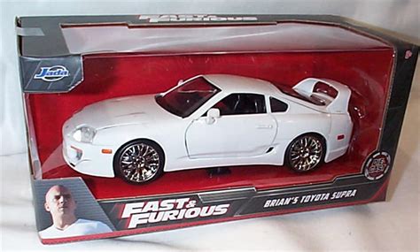 Buy Jada Toys Fast And Furious 1995 Toyota Supra White Car 124 Scale