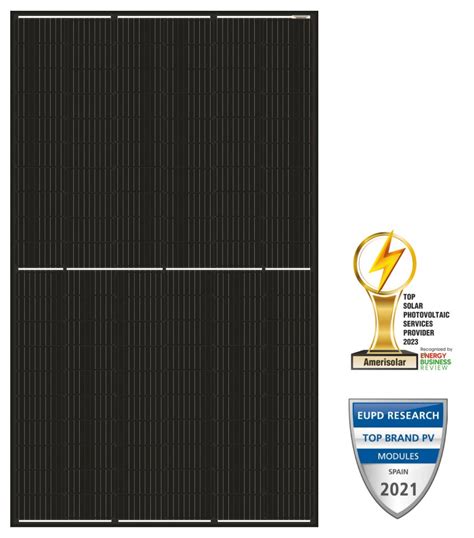 Solarmi solární panel Amerisolar Mono 385 Wp Full Black 120 článků