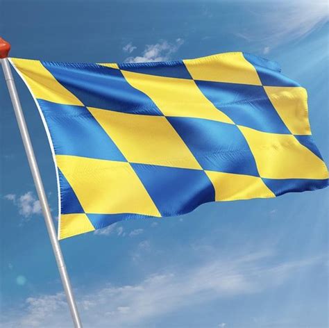 Vlag Zuid Beijerland 70 X 100 Cm Polyester Bol