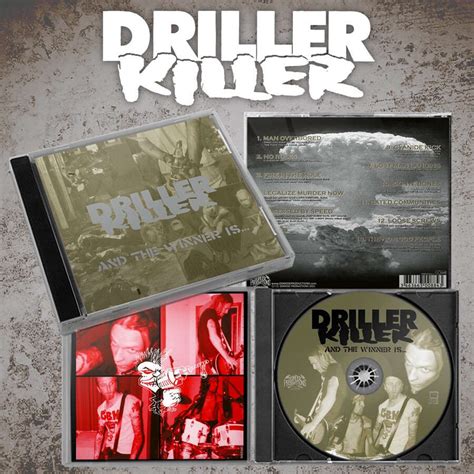 DRILLER KILLER Fuck The World Black Vinyl LP For Sale On