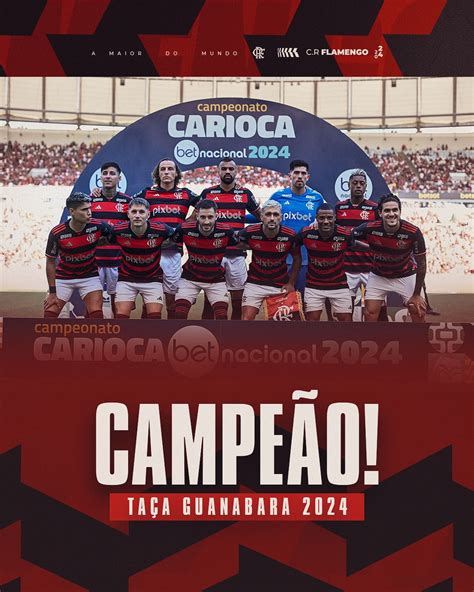 Flamengo Campe O Da Ta A Guanabara Portalk Br