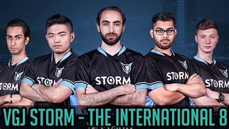 Vgj Storm Profile The International Qualified Team Ti Dota By