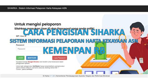 Cara Pengisian Siharka Sistem Informasi Pelaporan Harta Kekayaan Asn