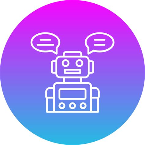 Chatbot Generic Flat Gradient icon