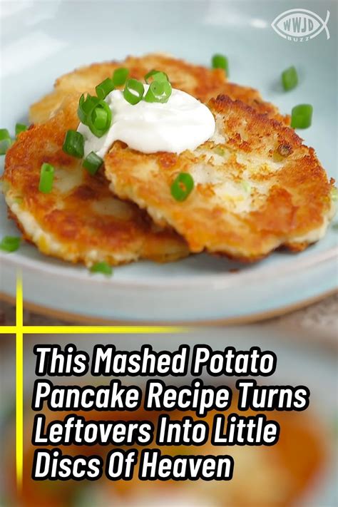 Cheesy Mashed Potato Pancake Recipe