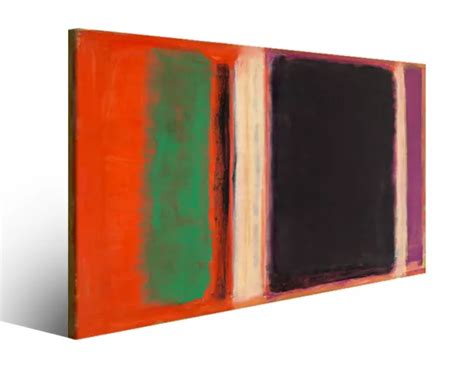 Quadro Famoso Mark Rothko Viii Riproduzione Famosa Stampa Su Tela