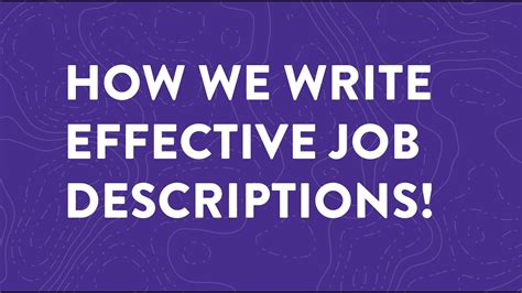 How To Write A Job Description That Attracts Top Talent Every Time