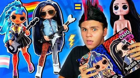 Разоблачение Кукол Рокер БОЙ И ПАНК ГЕРЛ! Rocker Boi & Punk Grrrl LOL ...