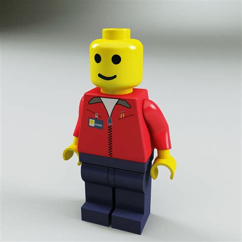 Lego Man 3d Model 18 3ds C4d Fbx Lwo Ma Obj Xsi Max Free3d