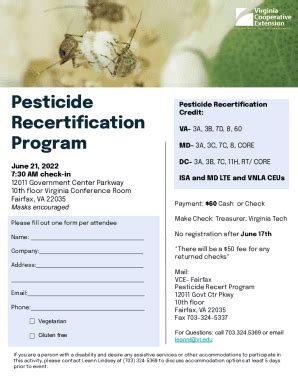 Fillable Online Maintaining Certification As A Pesticide Applicator Fax