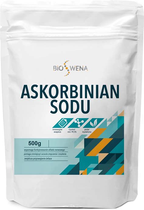 Drobne Akcesoria Medyczne Bioswena Askorbinian Sodu 500G Witamina C