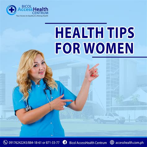 Health Tips for Women – Bicol AccessHealth Centrum Hospital