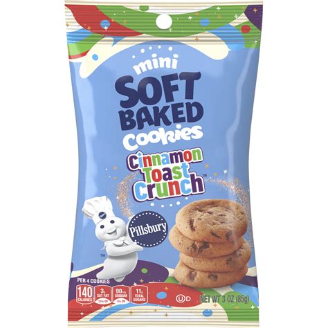 Pillsbury Soft Baked Cinnamon Toast Crunch Cookies 3 Oz