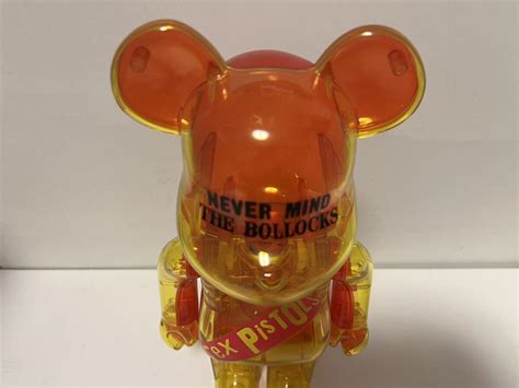 Yahoo オークション ベアブリック Be Rbrick Sex Pistols Clear Ver