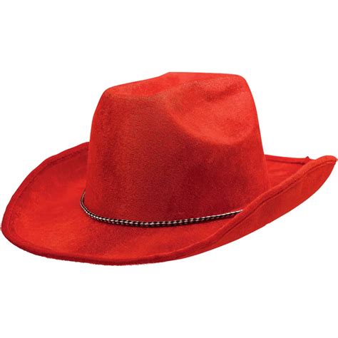 Red Cowboy Hat 11in x 5in | Party City