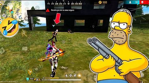 SI TE RIES PIERDES En FREE FIRE 4 Solo Vs Squad Mejores Momentos