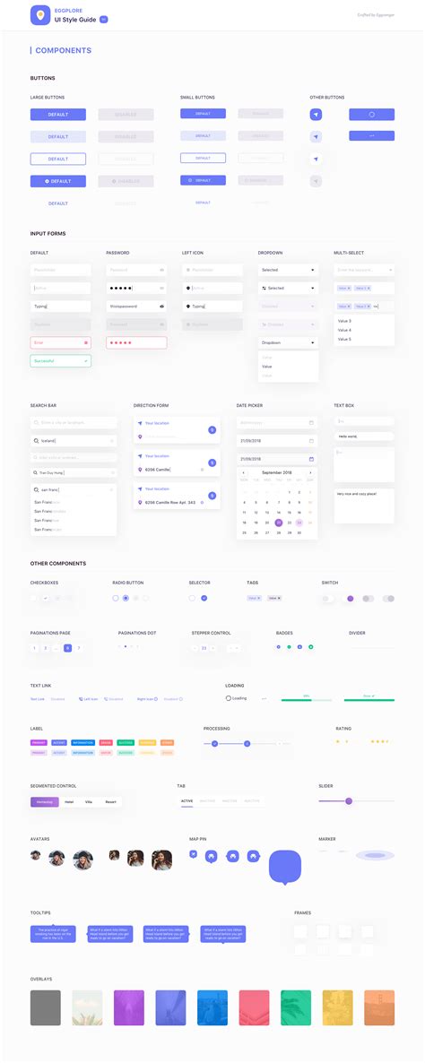 Figma Ui Style Guide Template