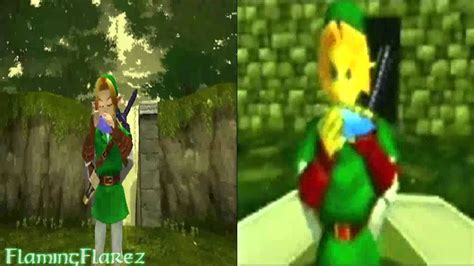 The Legend Of Zelda Ocarina Of Time Trailer Comparison Youtube