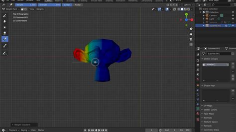 Mask Modifier Weight Paint Blender Tutorial Basic Youtube