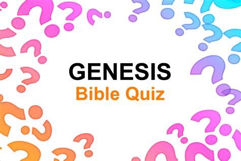 Genesis Bible Trivia Quiz With Questions Answers