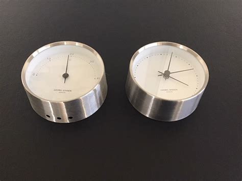 Georg Jensen Klokk Og Termometer Finn Torget