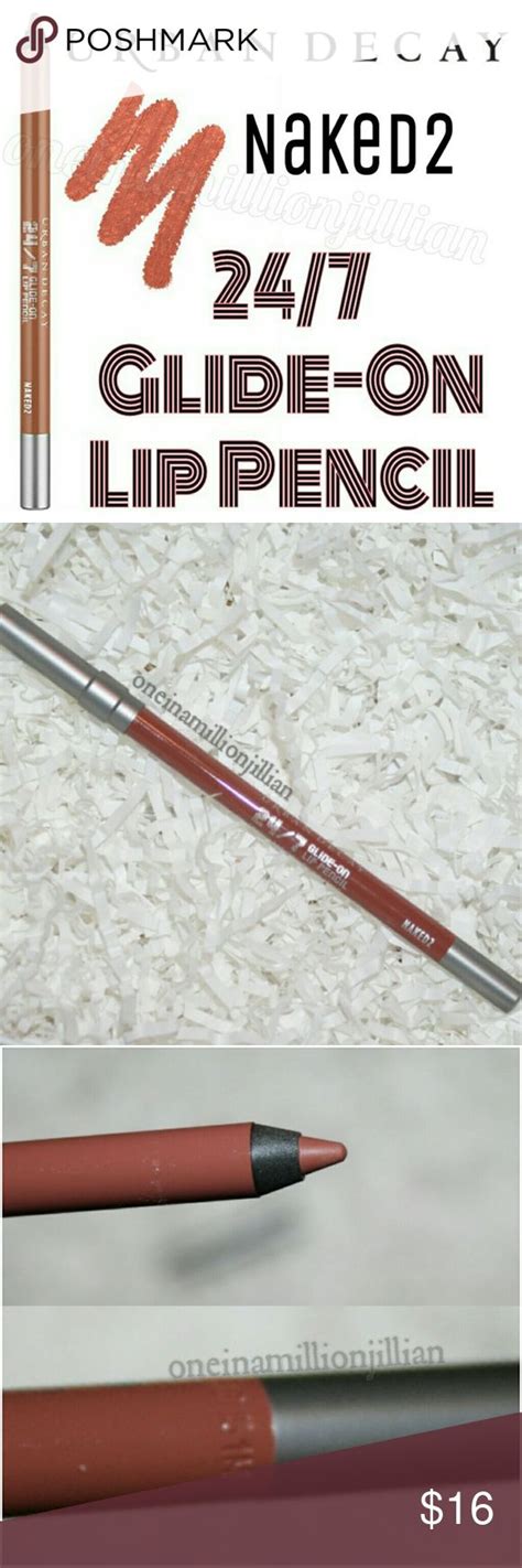 UD 24 7 Glide On Lip Pencil Naked 2 New Never Used Swatch From