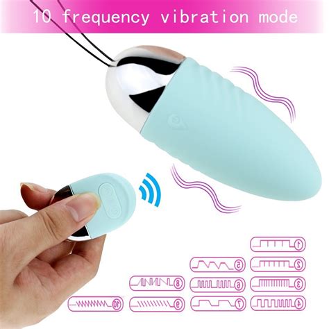 Remote Control Egg Clitoris Vibrator Frequency Conversion Strong