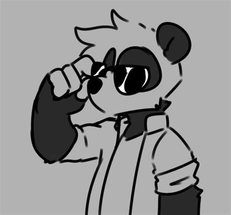 The Big Imageboard Tbib Anthro Black Body Black Fur Clothed Clothing Eyewear Fur Giant Panda