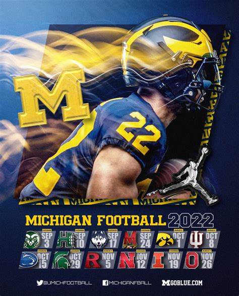 Michigan Football On Twitter 𝐓𝐡𝐞 𝐌𝐢𝐜𝐡𝐢𝐠𝐚𝐧 𝐅𝐨𝐨𝐭𝐛𝐚𝐥𝐥 𝟐𝟎𝟐𝟐 𝐒𝐜𝐡𝐞𝐝𝐮𝐥𝐞 🗞