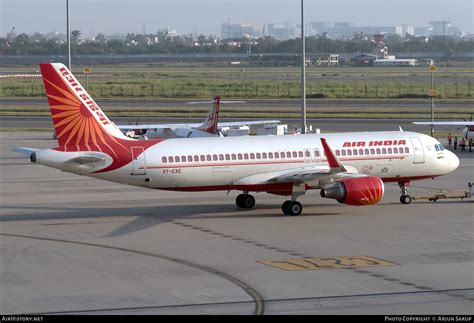 Aircraft Photo Of Vt Exe Airbus A Air India Airhistory Net