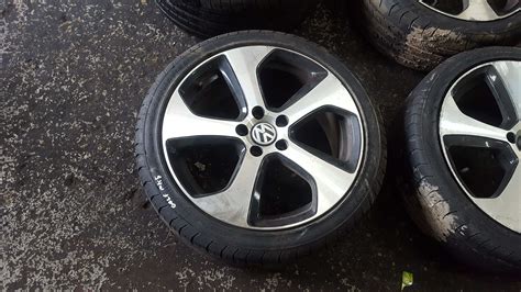 Volkswagen Golf MK5 MK7 Golf 2003 2009 Ronal Alloy Wheels SET X4 18Inch