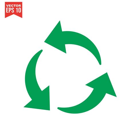 Recycle Icon Set Vector Eps10 6801107 Vector Art At Vecteezy