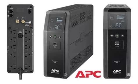 Apc Back Ups Pro Br1500m2 Lm 1500va Entrada Y Salida De 120v En Venta