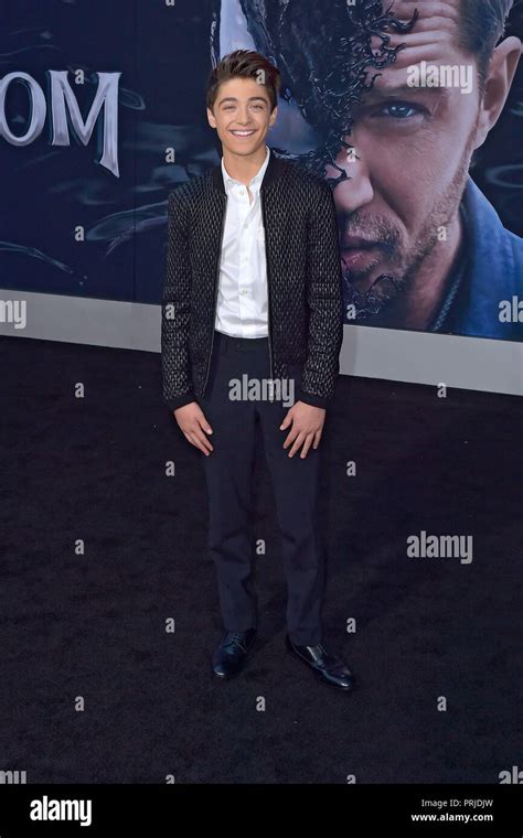 Asher Angel Attending The Venom Premiere At Regency Village Theatre On October 1 2018 In