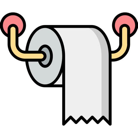 Tissue Roll Generic Outline Color Icon