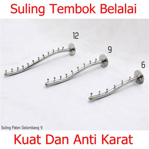 Jual Hanger Suling Tembok Belalai Gantungan Baju Celana Tas Titik