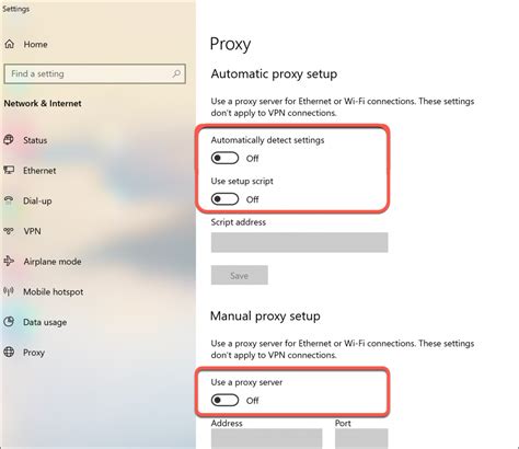 How To Remove Proxy Settings In Your Browser