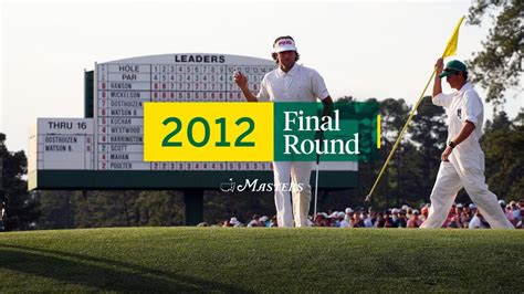 Masters Tournament Final Round Broadcast Youtube