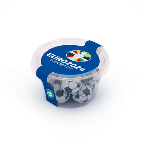 Euro 2024 Eco Maxi Pot Chocolate Footballs The Sweet People