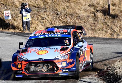 Auto Wrc Rallye Monte Carlo T Nak Leader Devant Ogier Loeb E